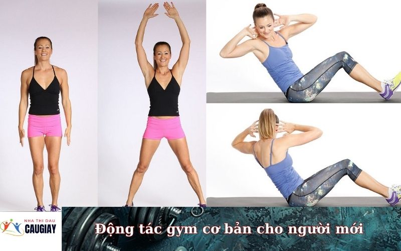 Động tác gym cơ bản cho người mới bắt đầu