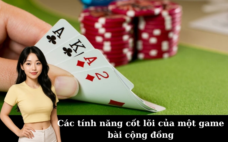 Các tính năng cốt lõi của một game bài cộng đồng
