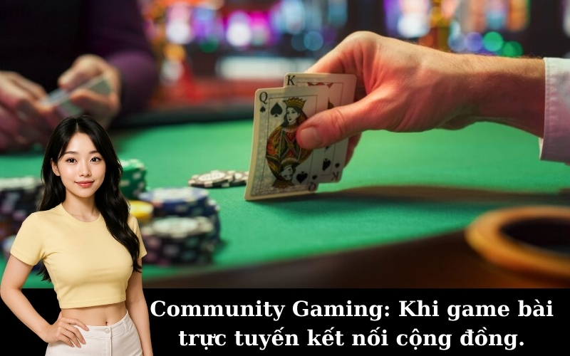 Community Gaming: Khi game bài trực tuyến kết nối cộng đồng.