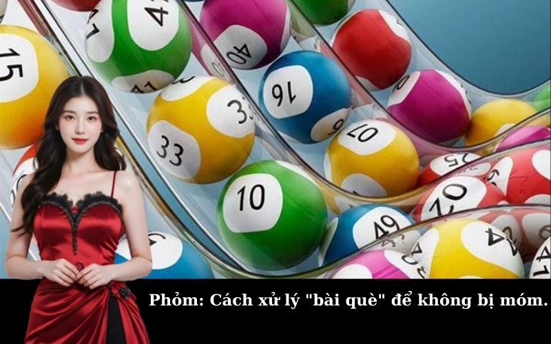 Phỏm: Cách xử lý "bài què" để không bị móm.