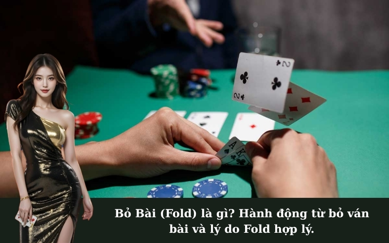 Bỏ Bài (Fold) là gì? Hành động từ bỏ ván bài và lý do Fold hợp lý.