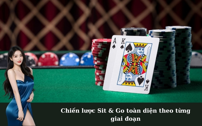 Chiến lược Sit & Go toàn diện theo từng giai đoạn