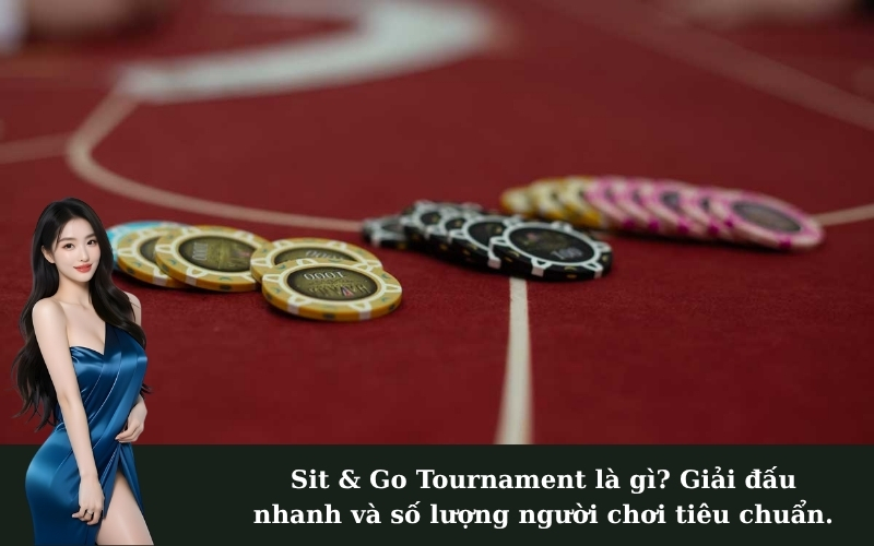 Sit & Go Tournament là gì? Giải đấu nhanh và số lượng người chơi tiêu chuẩn.