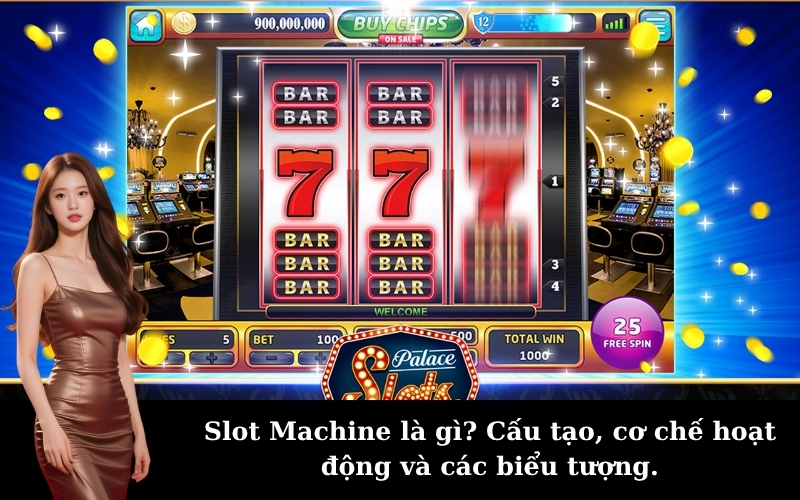 Slot Machine là gì? Cấu tạo, cơ chế hoạt động và các biểu tượng.