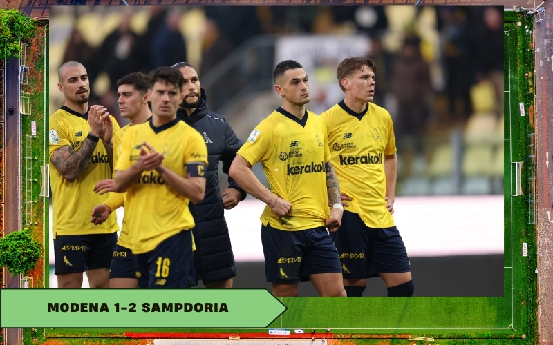 Modena 1-2 Sampdoria